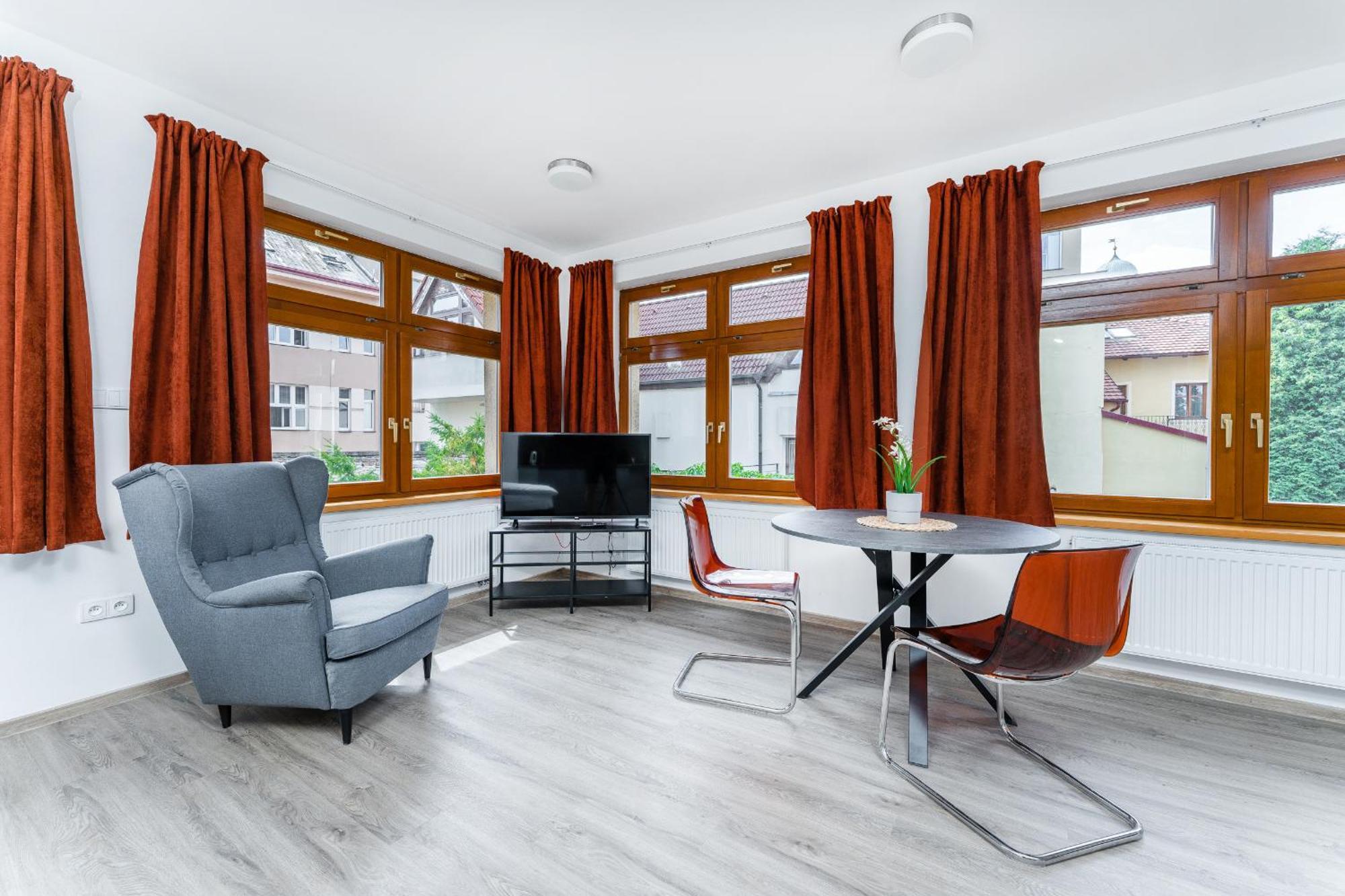 Apartman V Podebradech 波杰布拉迪 外观 照片